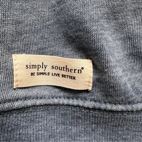 Simply Southern Western Barbie Sweatshirt Blue Pullover Graphic Women’s Medium - Picture 7 of 11